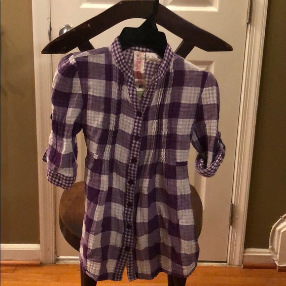 CUTE! GIRLS SHIRTDRESS - Picture 4 of 8